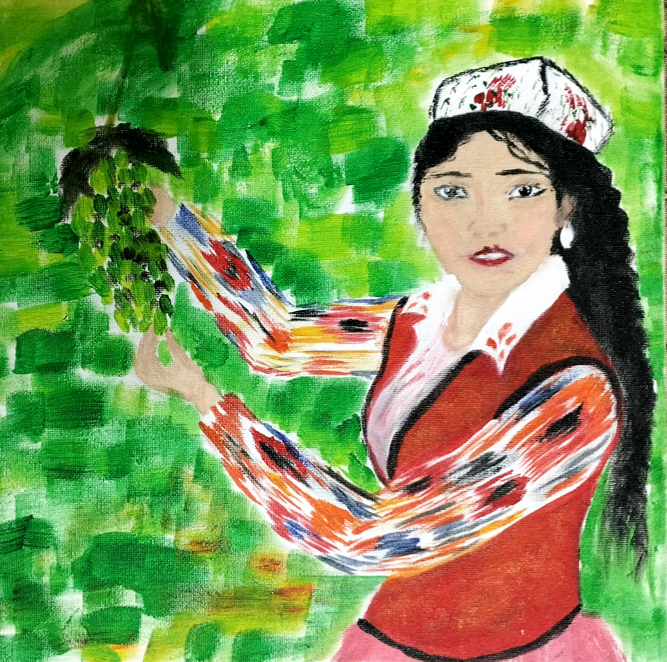 ئۈزۈم بېغىدا ھۇزۇر...